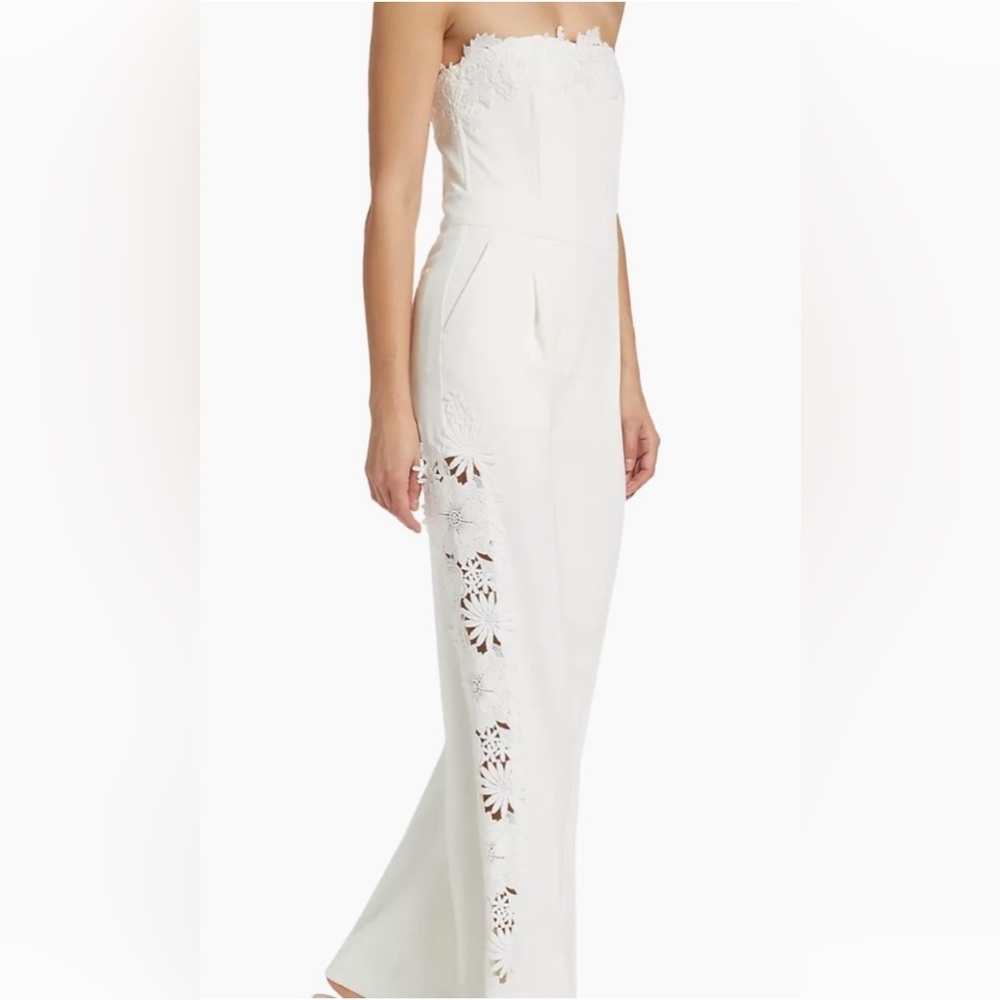 Generation Love Ebony Lace Combo Strapless Jumpsuit size 12 new w/o tags